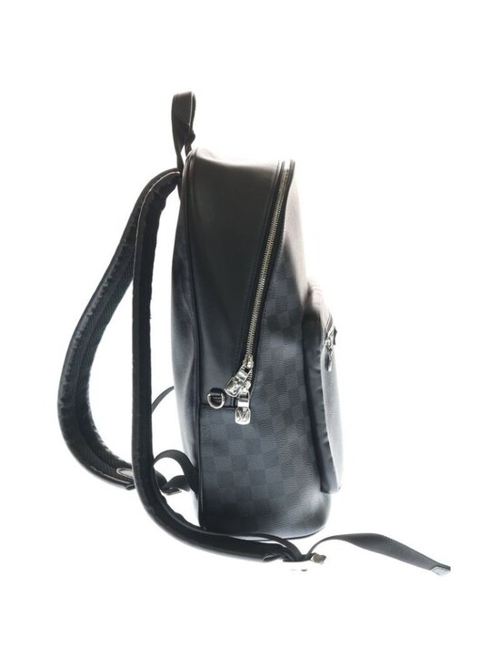 Louis Vuitton Damier Graphite Josh Backpack Silver Black main image 4
